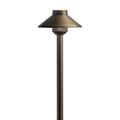 KICHLER 15820CBR27 Stepped Dome 12V 2700K Path Light Centennial Brass