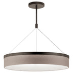 KICHLER 42298OZLED Mercel 26" Led Chandelier Olde Bronze
