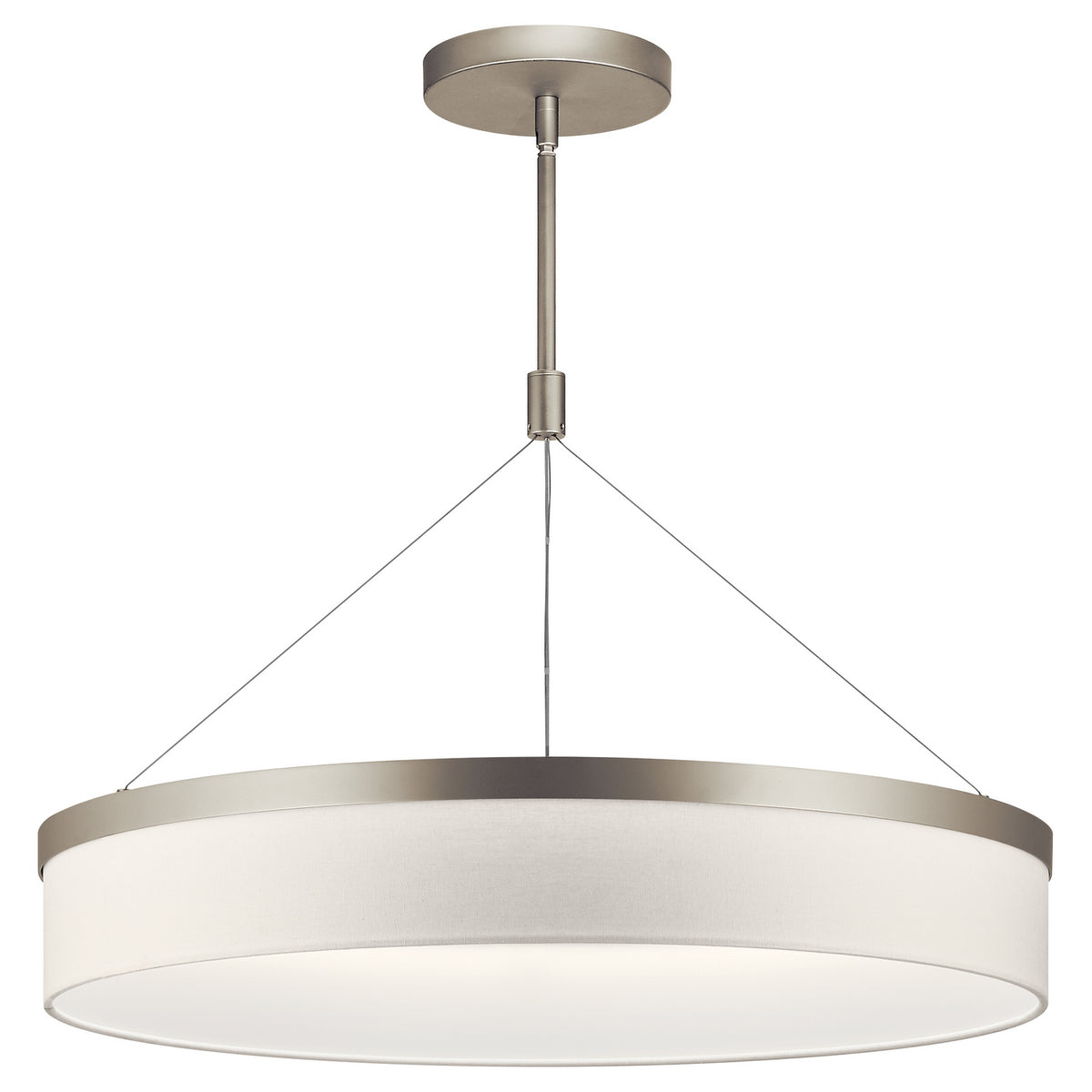KICHLER 42298SNLED Mercel 26" Led Chandelier Satin Nickel