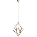 KICHLER 43051PN Layan 4 Light Pendant Polished Nickel