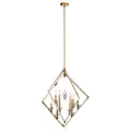 KICHLER 43052PN Layan 8 Light Foyer Pendant Polished Nickel