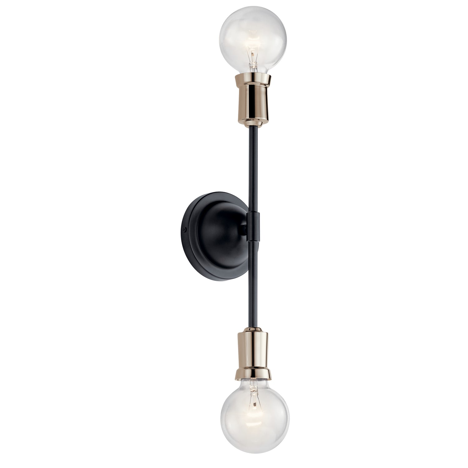 KICHLER 43195BK Armstrong Wall Sconce Black