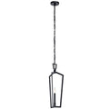 KICHLER 43497BK Abbotswell 1 Light Mini Pendant Black