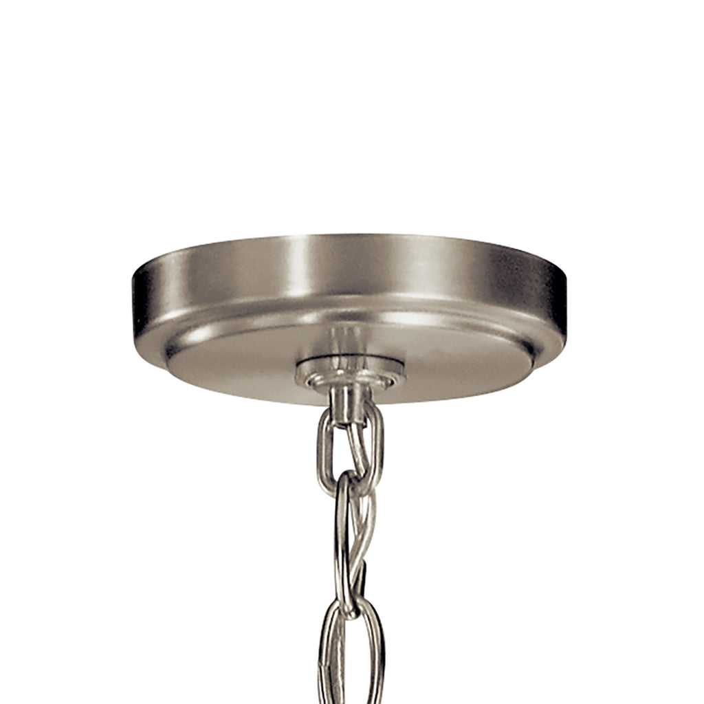 KICHLER 44034NI Winslow 3 Light Chandelier Brushed Nickel