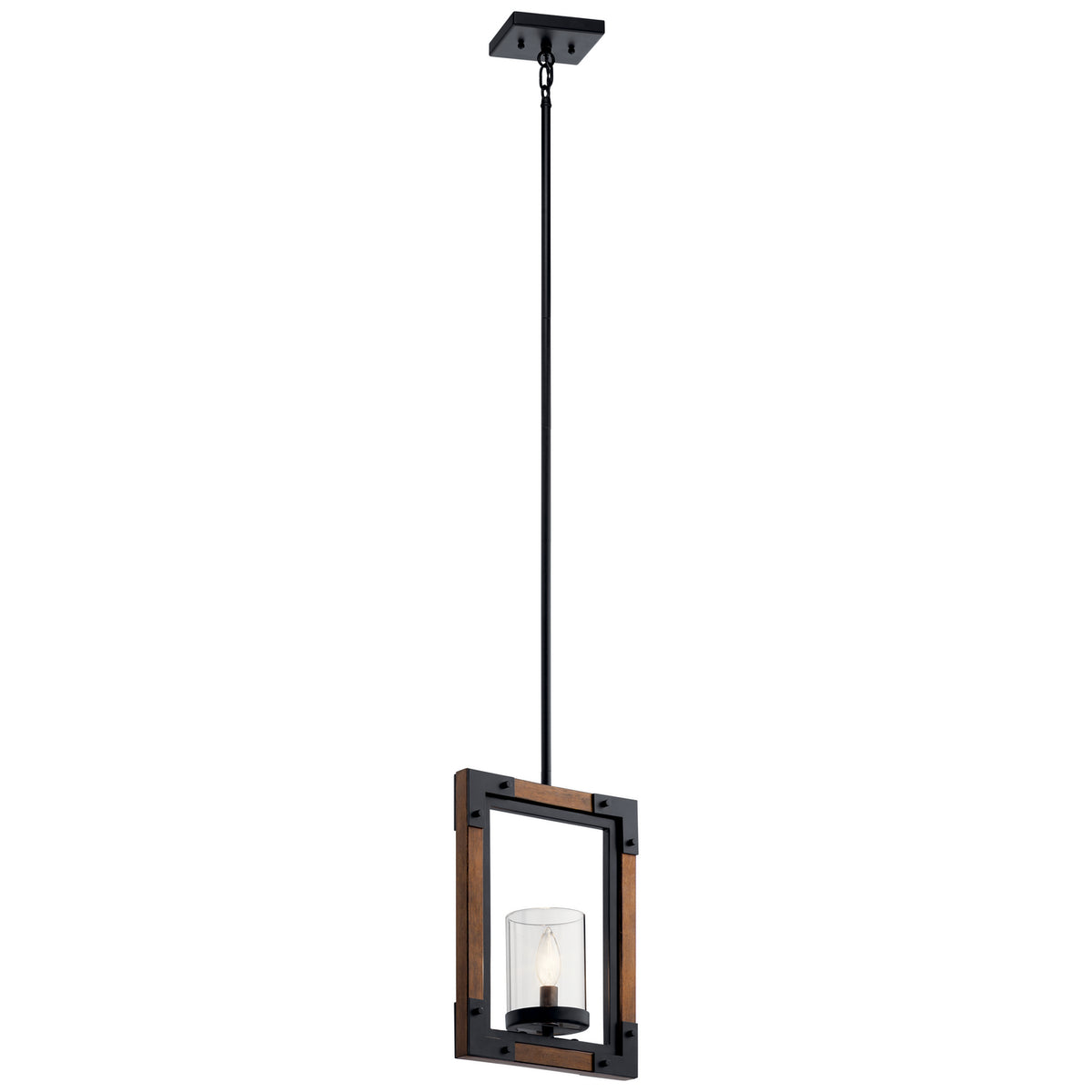 KICHLER 44045AUB Marimount 1 Light Mini Pendant Auburn Stained