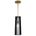 KICHLER 44169BK Linara 1 Light Pendant Black
