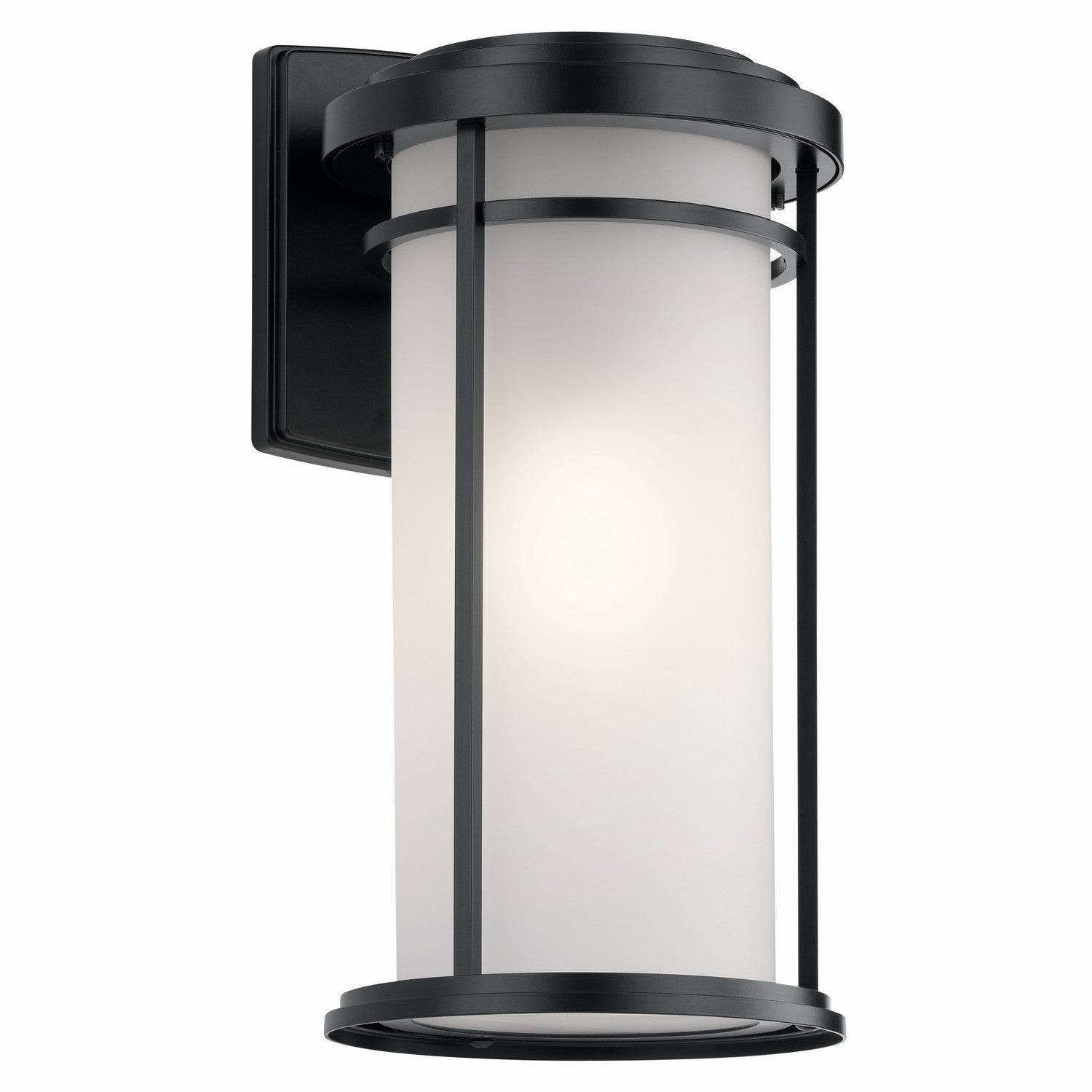 KICHLER 49688BK Toman 20" 1 Light Wall Light Black