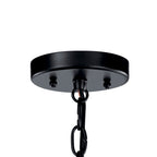 KICHLER 49689BK Toman 21.25" 1 Light Pendant Black