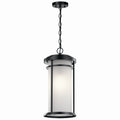 KICHLER 49689BK Toman 21.25" 1 Light Pendant Black