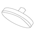 KOHLER Hub-Trim - Vibrant Finish, K-94079-VF