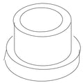 KOHLER Reducer, 1.25" X 1" Pvc, K-94409