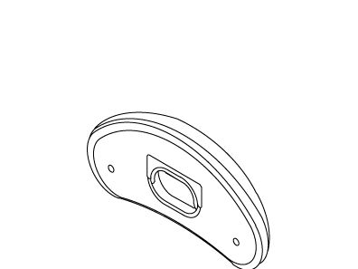 KOHLER Assembly, Pillow/Bracket, K-94540