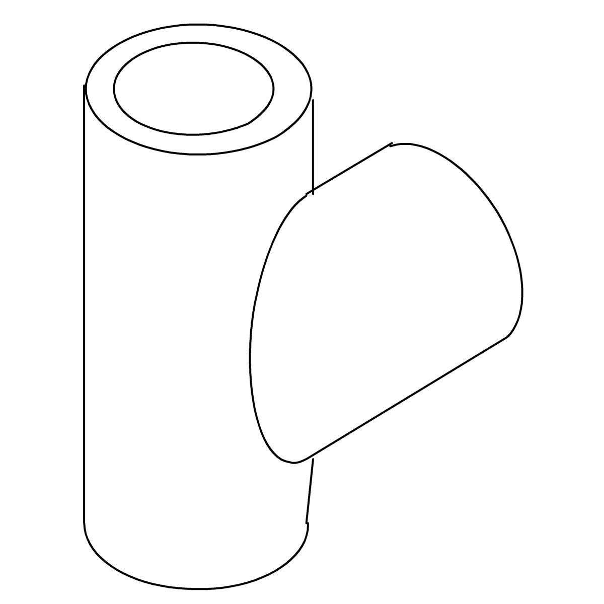 KOHLER Tee, 1.25" Pvc, K-94797