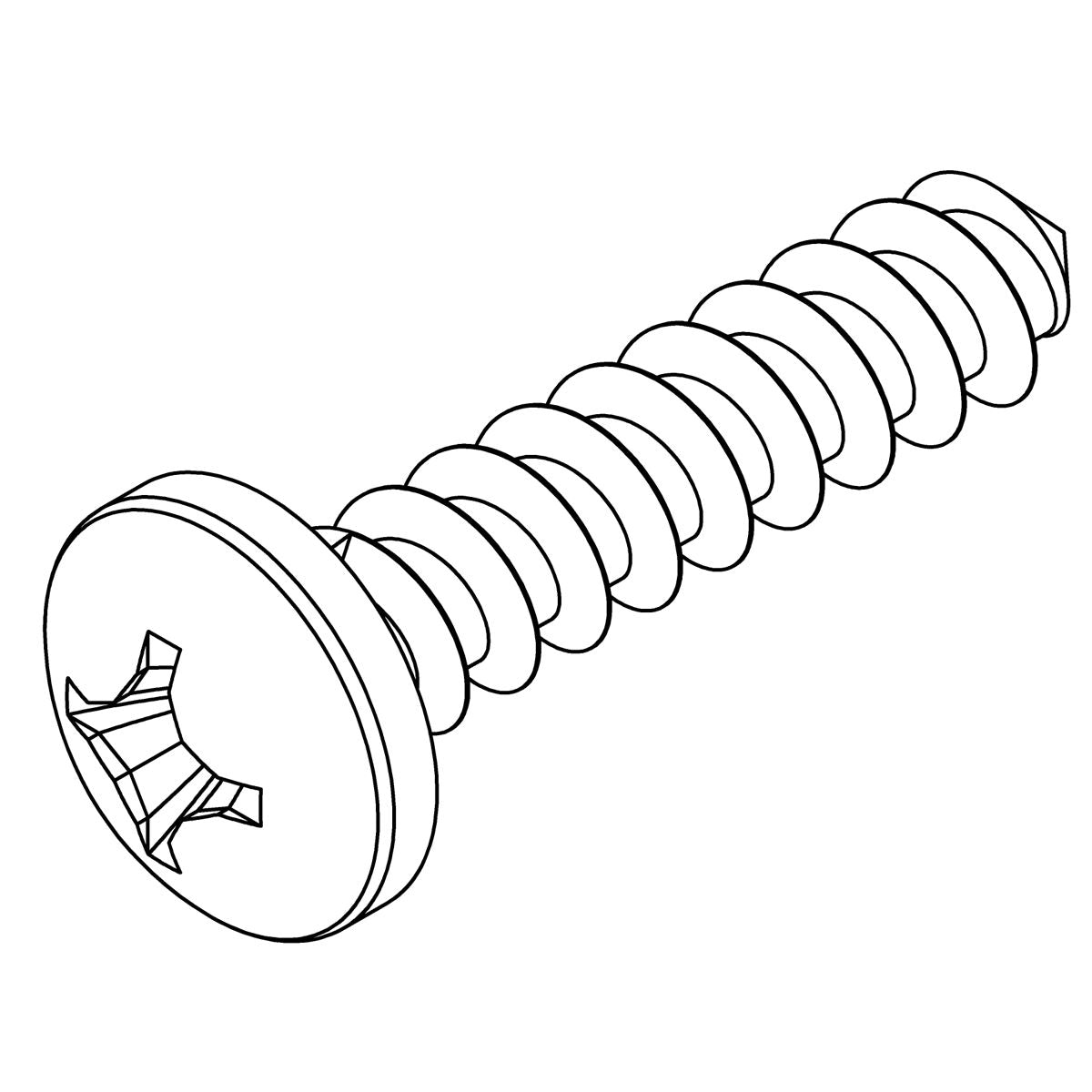 KOHLER Screw, 8 X .75, K-95045