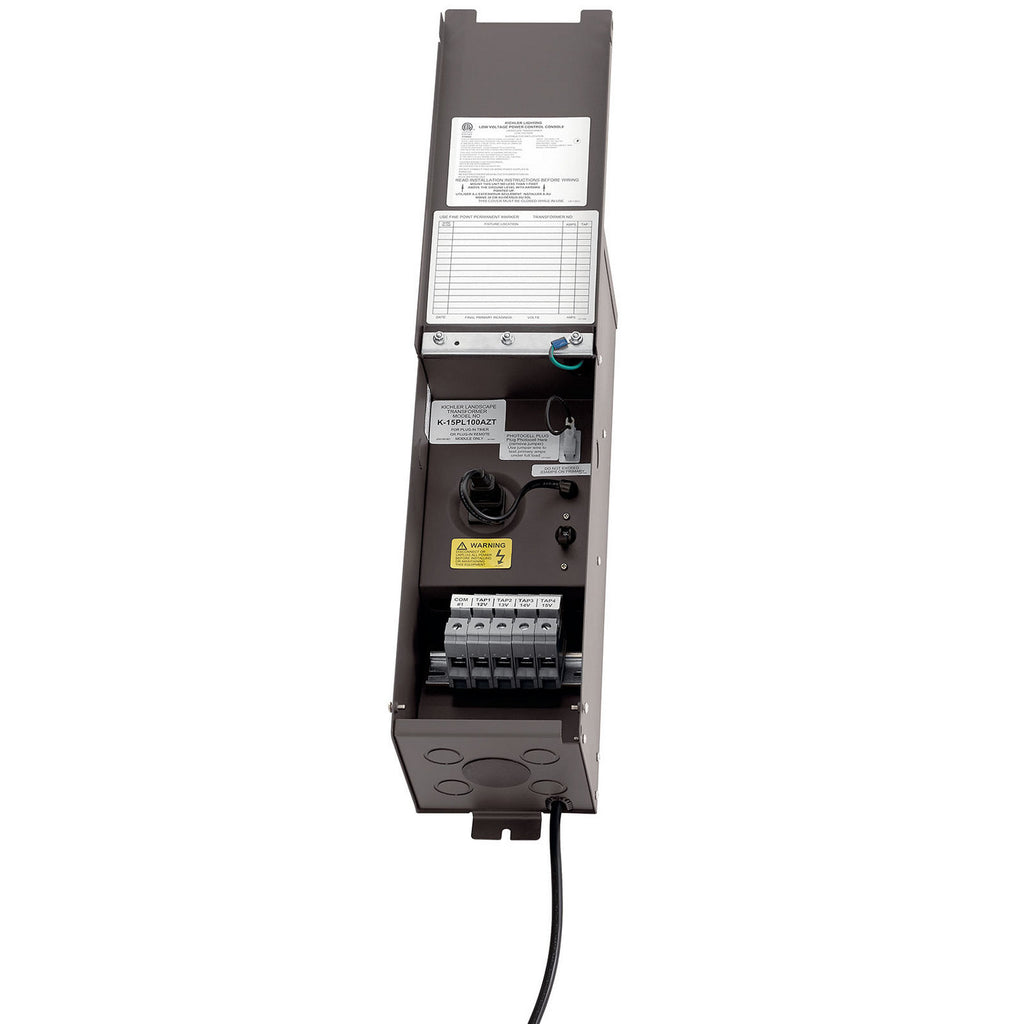 KICHLER 15PL100AZT Plus Series 100W Transformer Textured Architectural Bronze