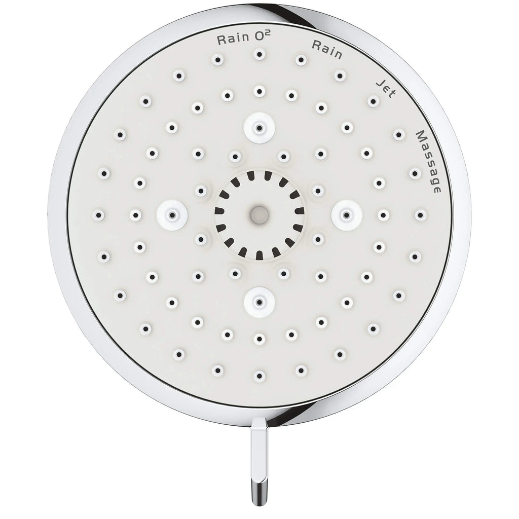 GROHE 26043001 Tempesta 100 Shower Head, 4" - 4 Sprays, 1.75 gpm - Chrome