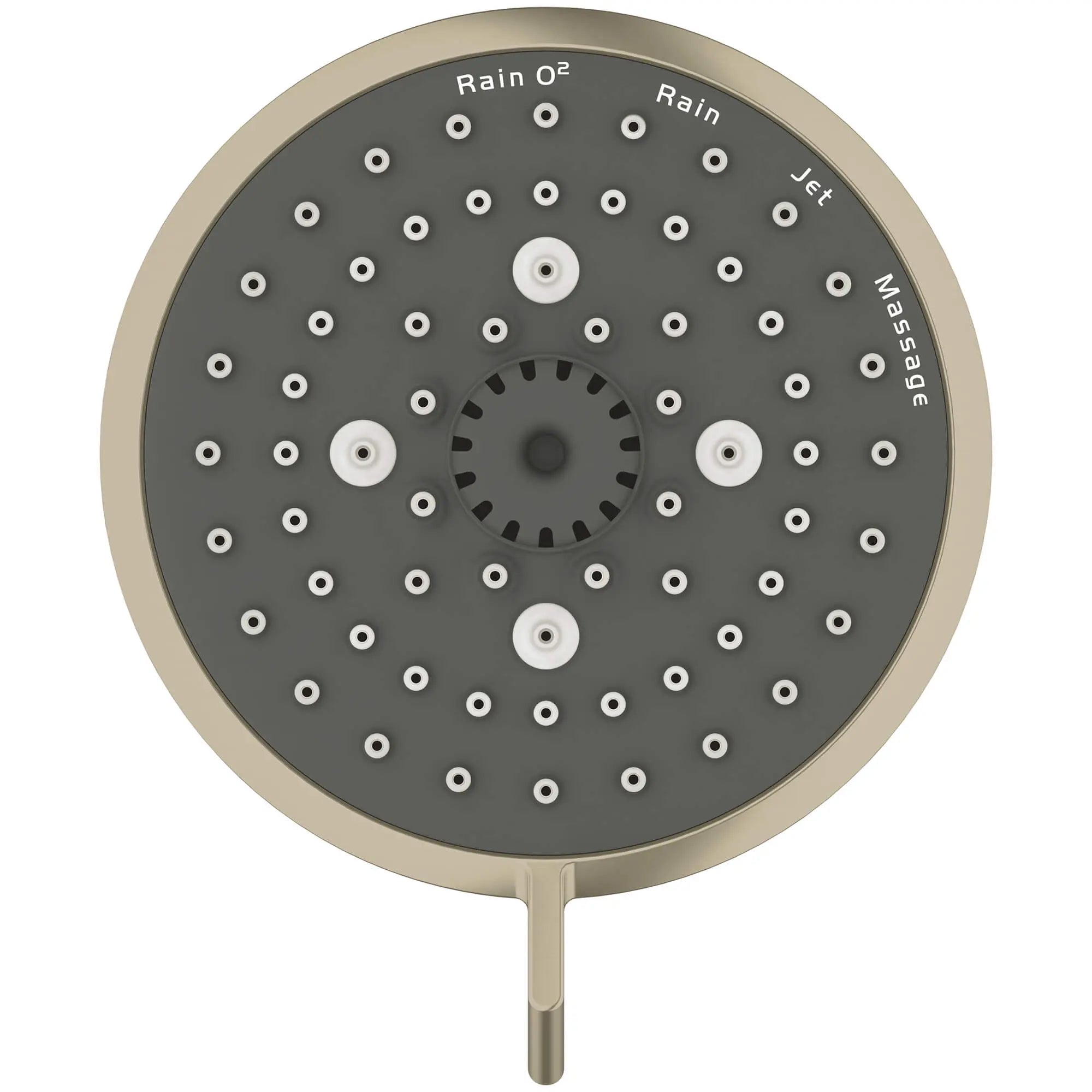 GROHE 26043EN1 Tempesta 100 Shower Head, 4" - 4 Sprays, 1.75 gpm - Brushed Nickel