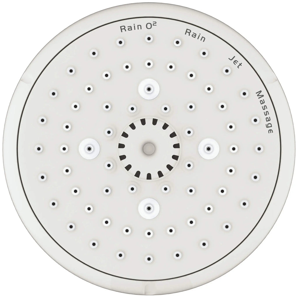GROHE 26044001 Tempesta 100 Shower Head, 4" - 4 Sprays, 1.75 gpm - Chrome