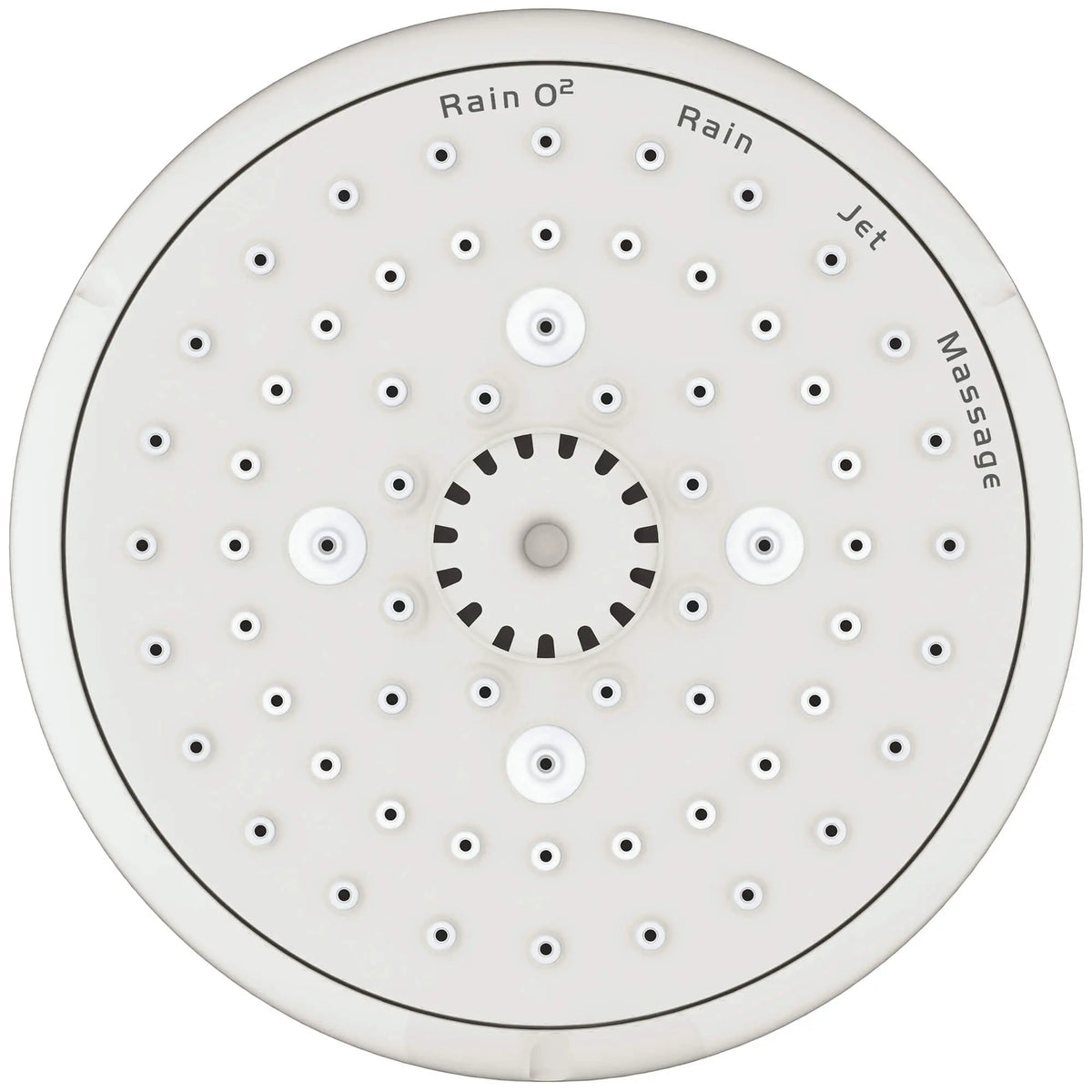 GROHE 26044001 Tempesta 100 Shower Head, 4" - 4 Sprays, 1.75 gpm - Chrome