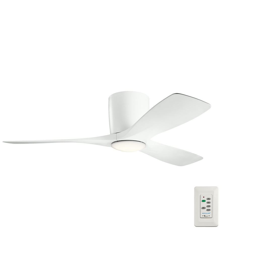 KICHLER 300032MWH 48" Volos Fan Matte White