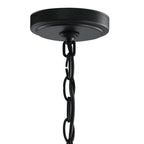 KICHLER 42138BK Voleta 26.25" 4 Light Foyer Pendant Black