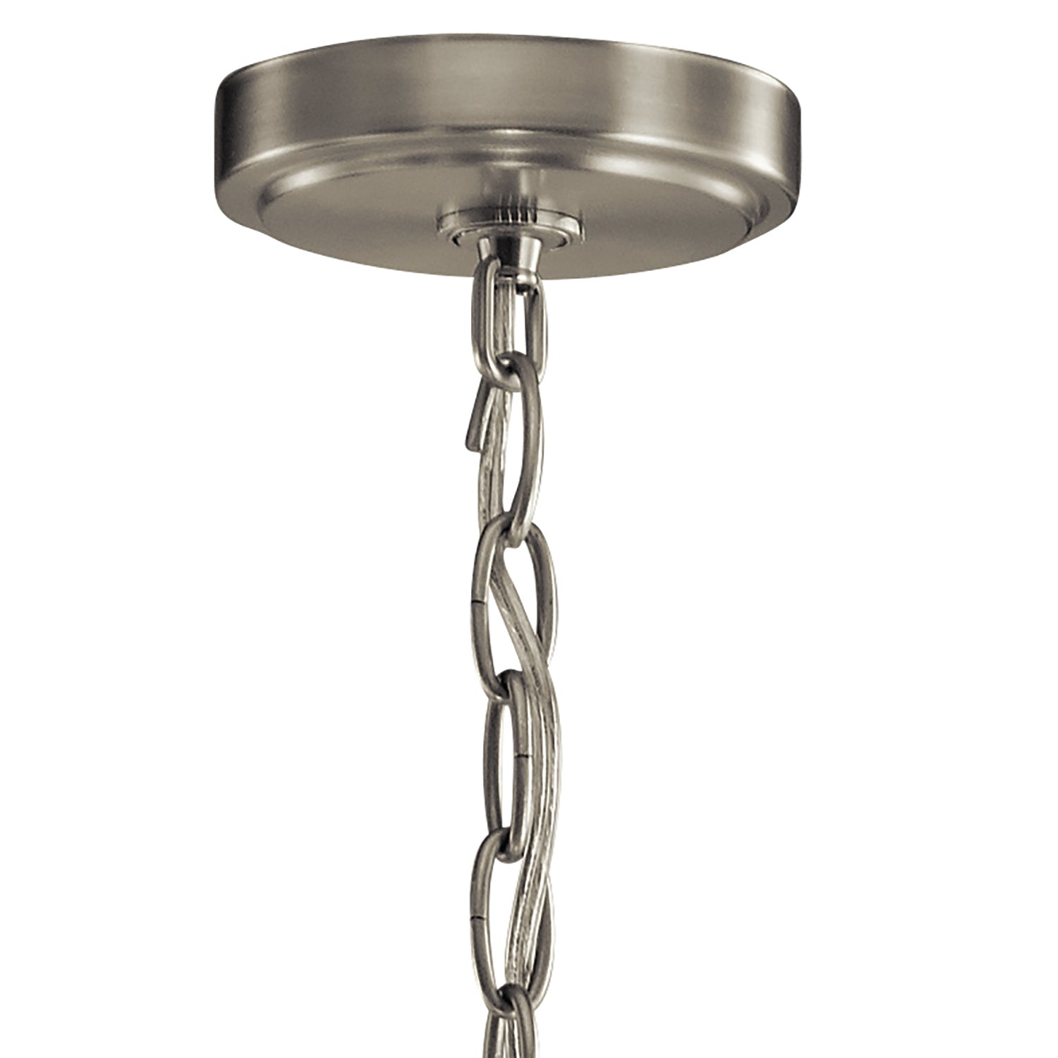 KICHLER 42138NI Voleta 26.25" 4 Light Foyer Pendant Brushed Nickel