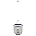 KICHLER 42376BK Byatt Six Light Pendant Black