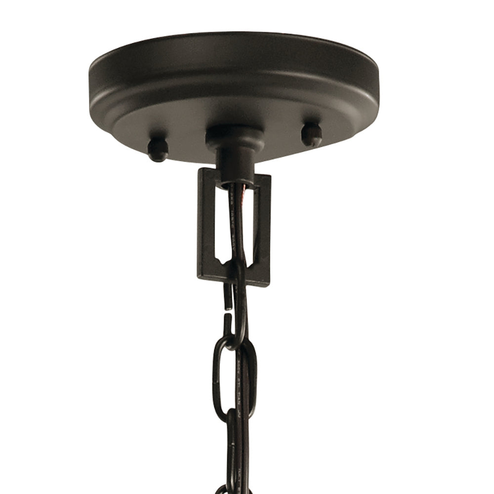 KICHLER 42496OZ Morrigan 15" 4 Light Mini Chandelier Olde Bronze