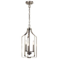 KICHLER 42499NI Morrigan 21" 3 Light Foyer Pendant Brushed Nickel