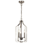 KICHLER 42499NI Morrigan 21" 3 Light Foyer Pendant Brushed Nickel