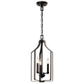 KICHLER 42499OZ Morrigan 21" 3 Light Foyer Pendant Olde Bronze