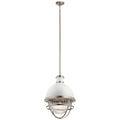 KICHLER 43012NI Tollis One Light Foyer Pendant Brushed Nickel