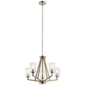 KICHLER 43035DAG Deryn 21" 5 Light Chandelier Distressed Antique Grey