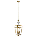 KICHLER 43535NBR Thisbe 29.25" 4 Light Foyer Pendant Natural Brass