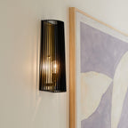KICHLER 44170BK Linara 1 Light Wall Sconce Black