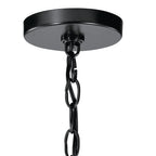 KICHLER 44377BK Valserrano 24.25" 5 Light Chandelier Black