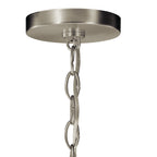 KICHLER 44377NI Valserrano 24.25" 5 Light Chandelier Brushed Nickel