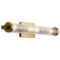KICHLER 45649NBR Azores 24.75" 4 Light Linear Vanity Light Natural Brass