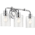 KICHLER 45666CH Gunnison 24" 3 Light Vanity Light Chrome