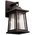 KICHLER 49908RZ Taden 12.5" 1 Light Wall Light Rubbed Bronze