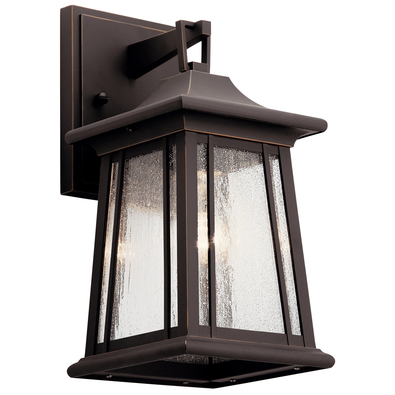 KICHLER 49908RZ Taden 12.5" 1 Light Wall Light Rubbed Bronze