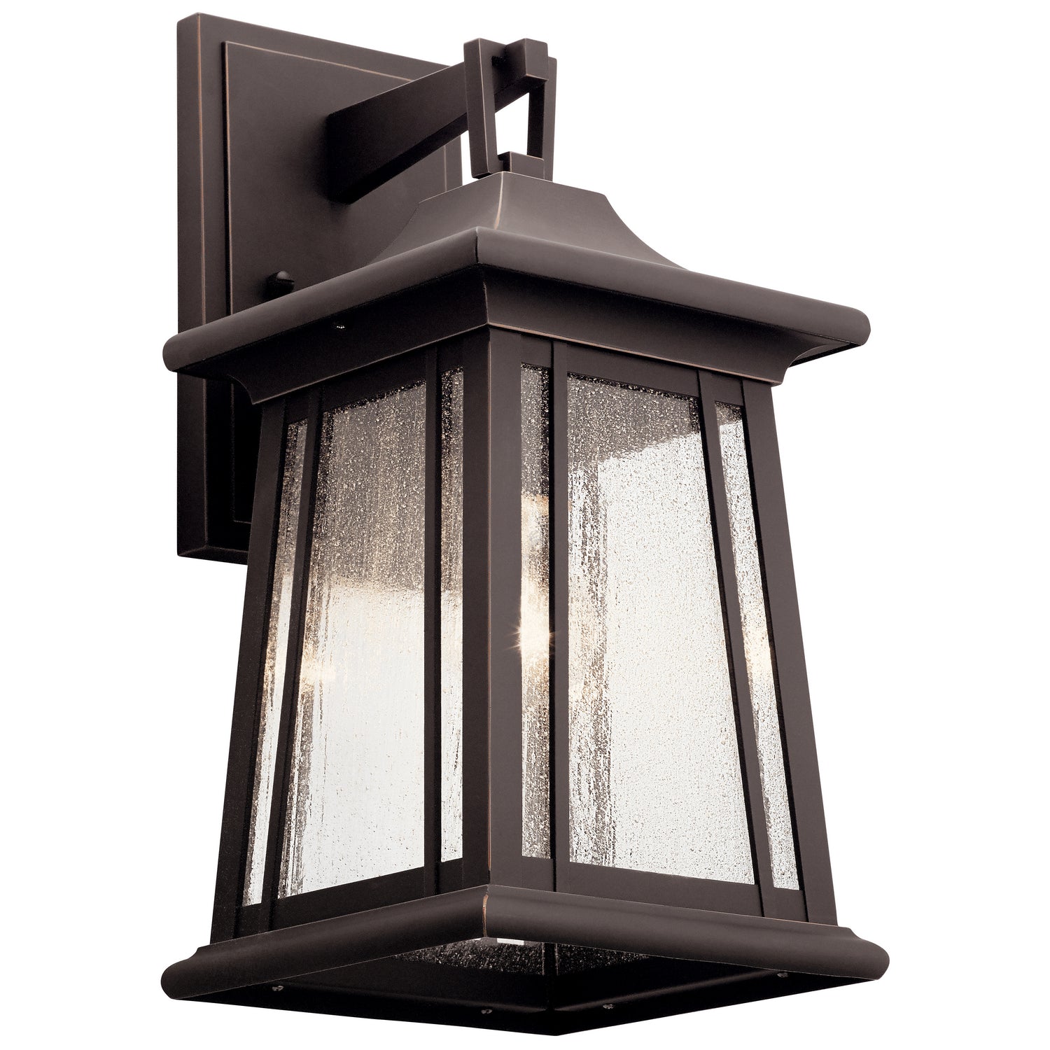 KICHLER 49909RZ Taden 16.5" 1 Light Wall Light Rubbed Bronze