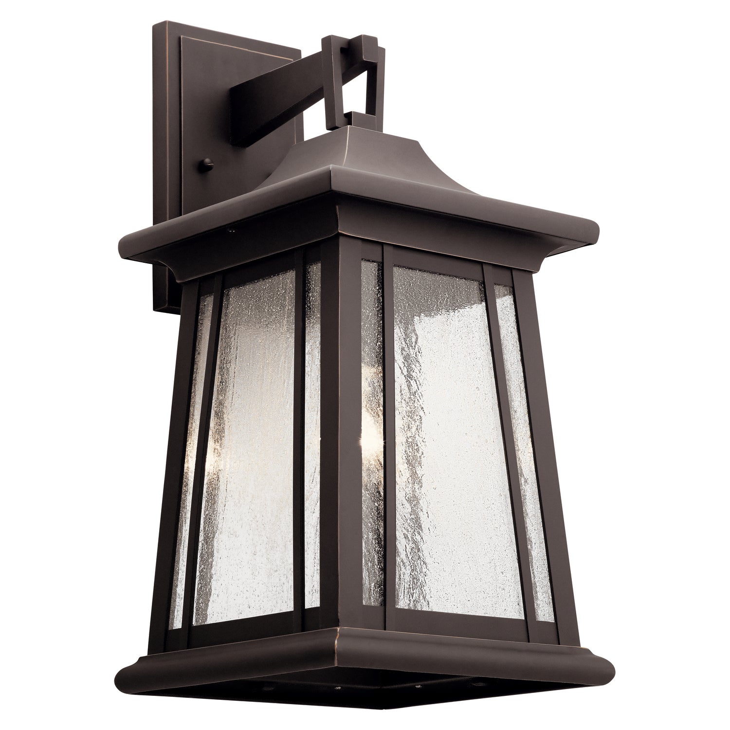 KICHLER 49910RZ Taden 20.75" 1 Light Wall Light Rubbed Bronze