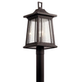KICHLER 49911RZ Taden 21.5" 1 Light Post Light Rubbed Bronze