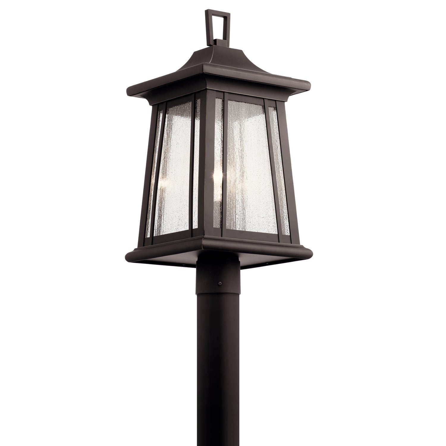 KICHLER 49911RZ Taden 21.5" 1 Light Post Light Rubbed Bronze