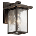 KICHLER 49924OZ Capanna 10.25" 1 Light Wall Light Olde Bronze