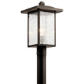KICHLER 49927OZ Capanna 18.25" 1 Light Post Light Olde Bronze
