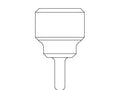 KOHLER Tool, Bit, Hex, K-96886