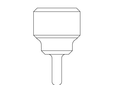 KOHLER Tool, Bit, Hex, K-96886