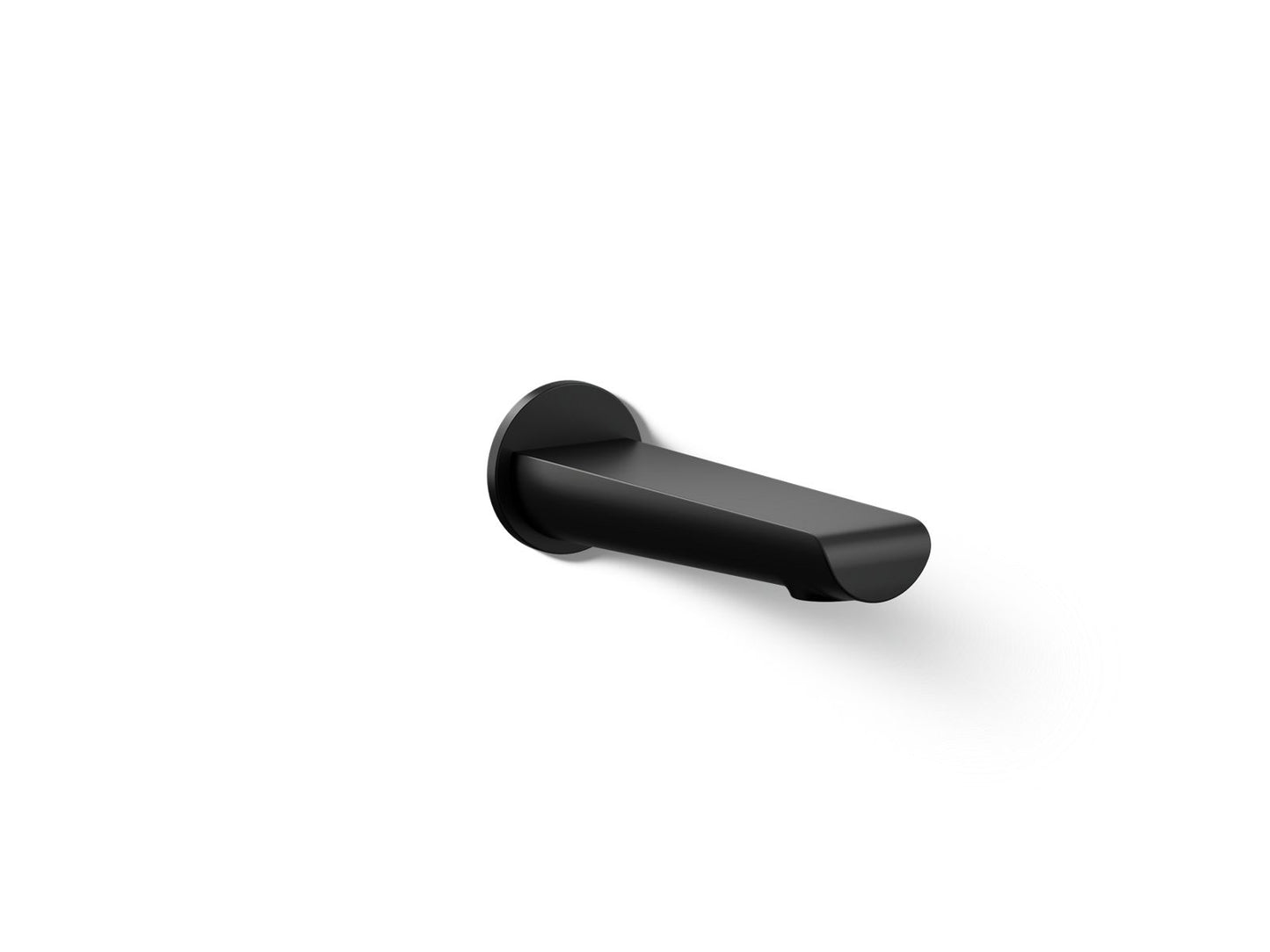 KOHLER K-97021-BL Avid Wall-mount bath spout - Matte Black